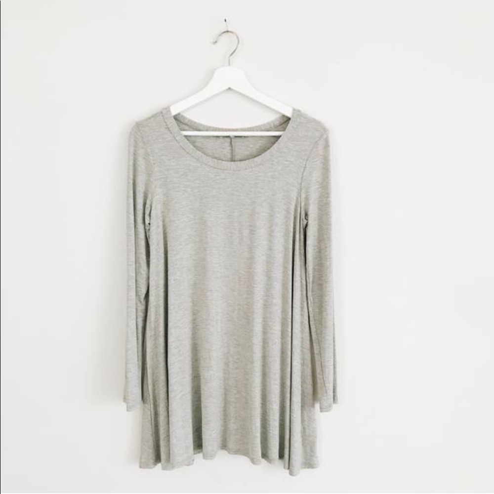 CJLA Heather Grey Tunic - M